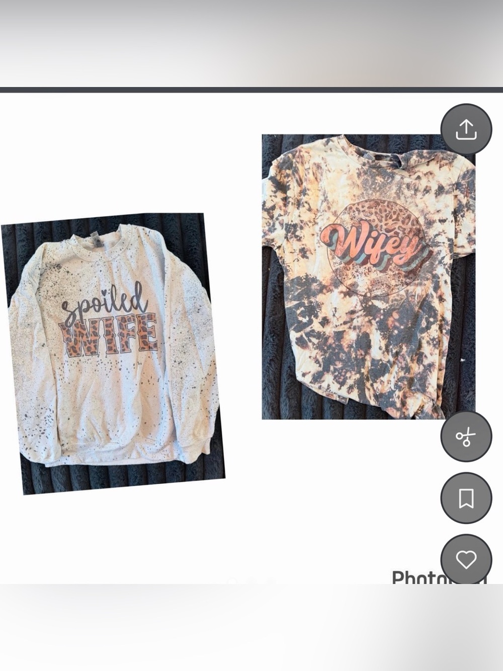 Wifey Graphic Kids Top - Tie-Dye Pink & Cream